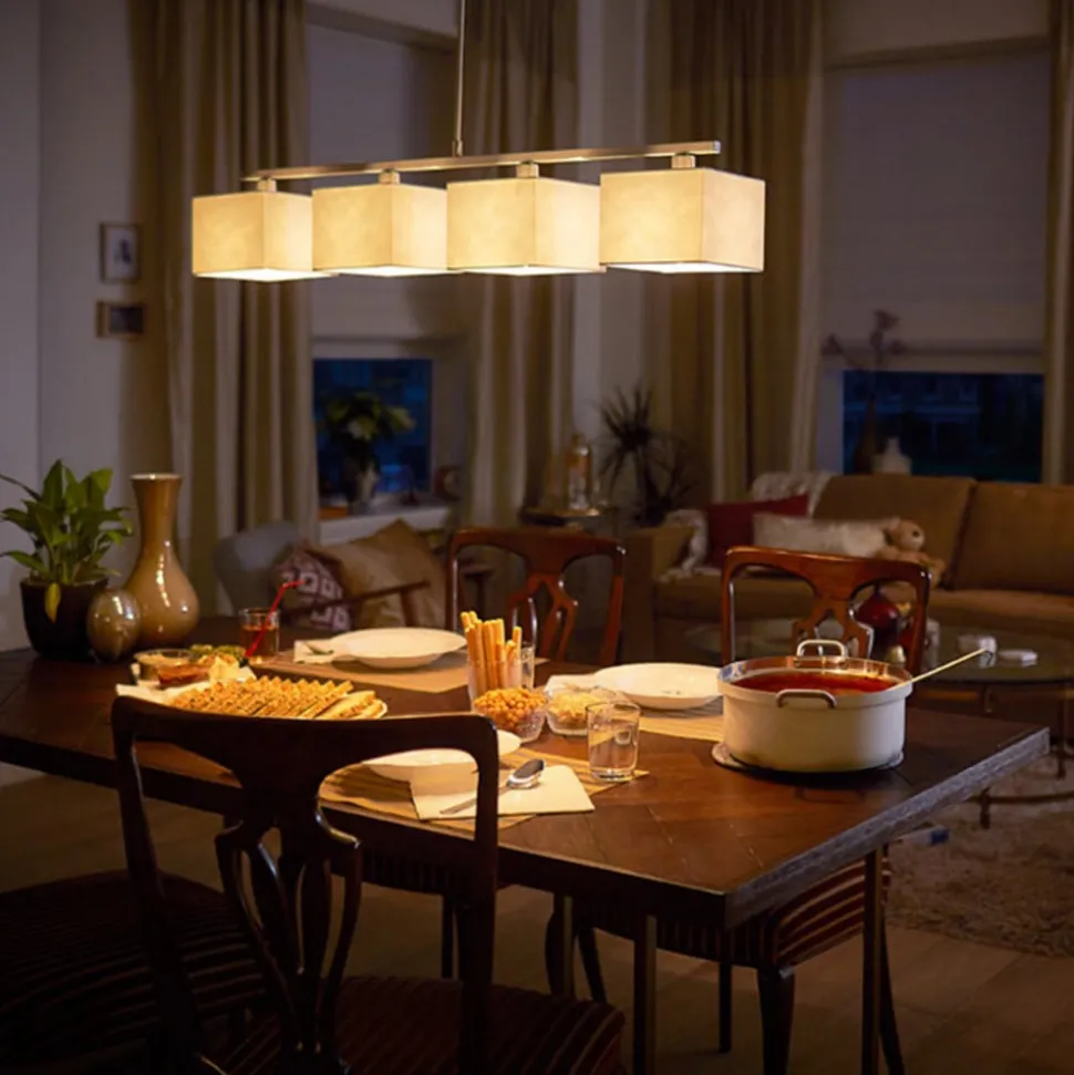 E14 BA35 2,2W LED kertepære vindstød 2.700 K mat