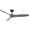 Eco Airscrew loftventilator, 152 cm, sort