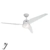 Eco Aviator loftsventilator, hvid, 132 cm