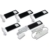 Eco-Pad F LED-underskabsbelysning, 5, 3.000 K sort