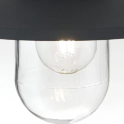 Edward udendørs hængelampe, antracit, Ø 27,5 cm, aluminium