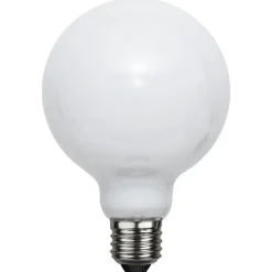 E27 G95 LED-globepære 7,5 W 3-trins-dæmpning opal