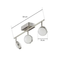 EGLO connect Corropoli-C LED-loftspot, 3 lyskilder
