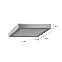 EGLO connect Fueva-C loftlampe 30cm nikkel