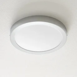 EGLO connect Fueva-C loftlampe rund 30 cm krom