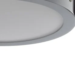 EGLO connect Fueva-C loftlampe rund 30 cm krom