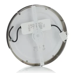 EGLO connect Fueva-C loftlampe rund 30 cm krom