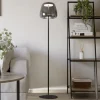 EGLO connect LED-gulvlampe Alfero-Z, RGB, CCT, sort