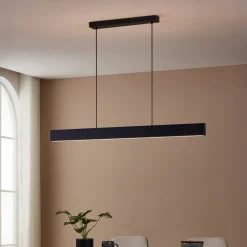 EGLO connect LED-hængelampe Andreas-Z, sort, stål