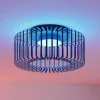 EGLO connect LED-loftlampe Ginestrone-Z, sort, aluminium