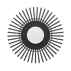 EGLO connect LED-loftlampe Ginestrone-Z, sort, aluminium