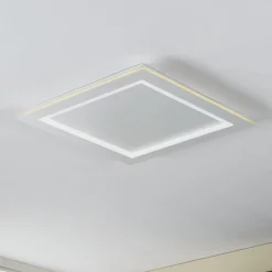 EGLO connect LED-loftlampe Padrogiano-Z 1 lyskilde, 60 x 60 cm