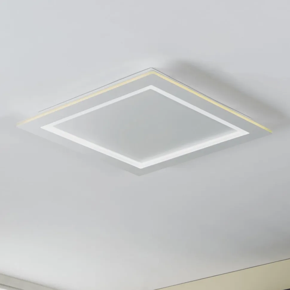 EGLO connect LED-loftlampe Padrogiano-Z 1 lyskilde, 60 x 60 cm
