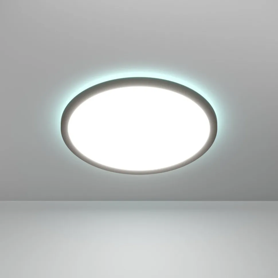 EGLO connect LED-loftlampe Rovito-Z, sort, Ø 39 cm