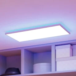 EGLO connect LED-loftlampe Rovito-Z, hvid, 57 x 30 cm