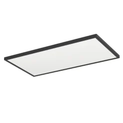 EGLO connect LED-loftlampe Rovito-Z, sort, 57 x 30 cm