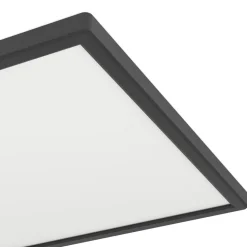 EGLO connect LED-loftlampe Rovito-Z, sort, 57 x 30 cm