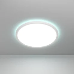 EGLO connect LED-loftlampe Rovito-Z, hvid, Ø 39 cm