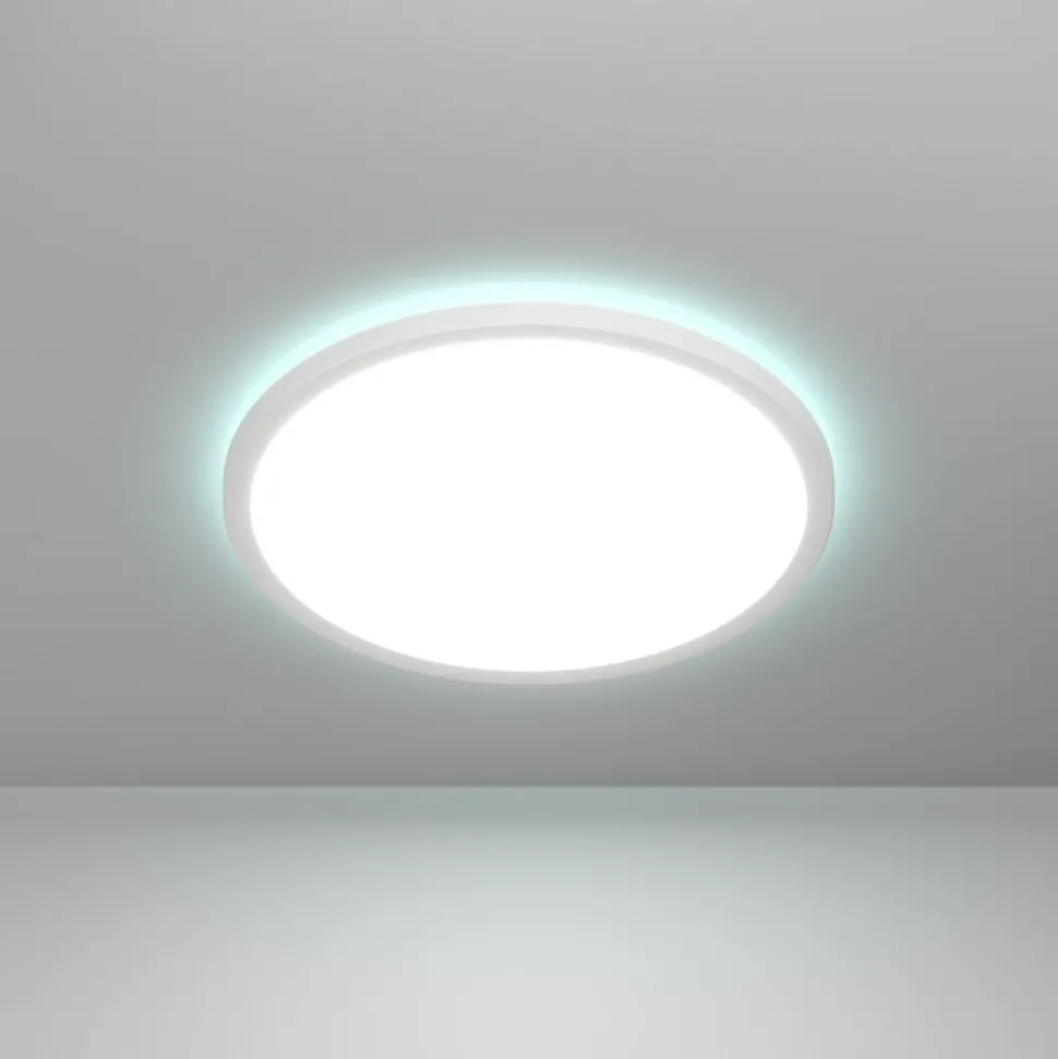 EGLO connect LED-loftlampe Rovito-Z, hvid, Ø 39 cm