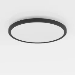 EGLO connect LED-loftlampe Rovito-Z, sort, Ø 30 cm