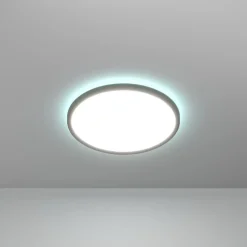 EGLO connect LED-loftlampe Rovito-Z, sort, Ø 30 cm