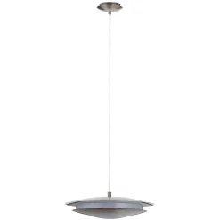 EGLO connect Moneva-C LED-hængelampe nikkel Ø 40,5