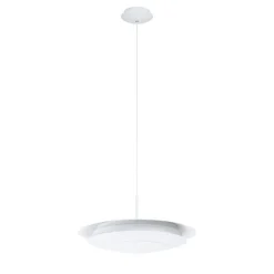 EGLO connect Moneva-C LED-hængelampe nikkel Ø 40,5