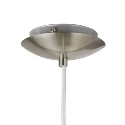 EGLO connect Moneva-C LED-hængelampe nikkel Ø 40,5