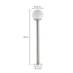 EGLO connect Nisia-C LED-gadelampe