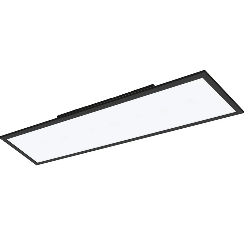 EGLO connect Salobrena-Z LED-loftslampe, 120x30cm, sort