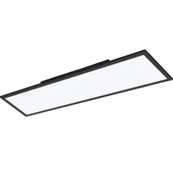 EGLO connect Salobrena-Z LED-loftslampe, 120x30cm, sort