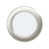 EGLO connect Smart LED-indbygningslampe Fueva 6-Z, grå, Ø 12 cm