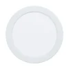 EGLO connect Smart LED-indbygningslampe Fueva 6-Z, hvid, Ø 16 cm