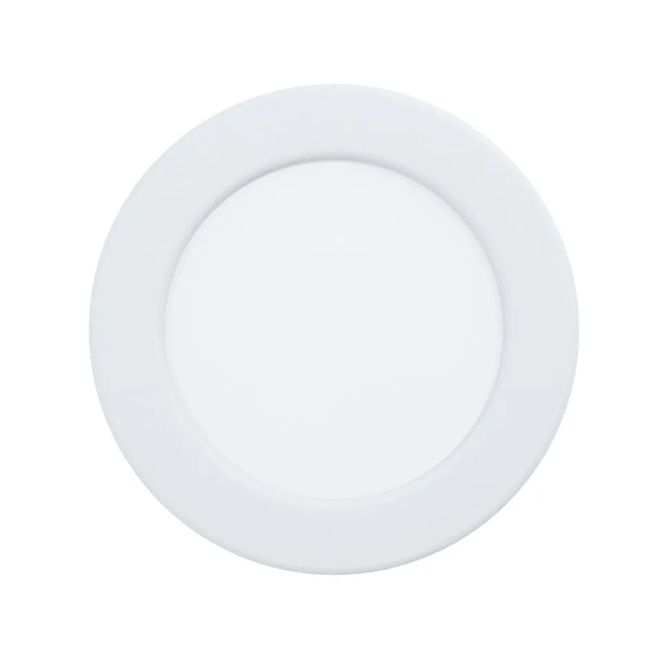 EGLO connect Smart LED-indbygningslampe Fueva 6-Z, hvid, Ø 12 cm
