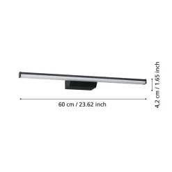 EGLO connect Smart LED-spejllampe Regello-Z, sort