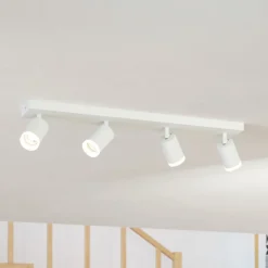 EGLO connect Smart LED-spot Melitello-Z, 4 lyskilder, hvid