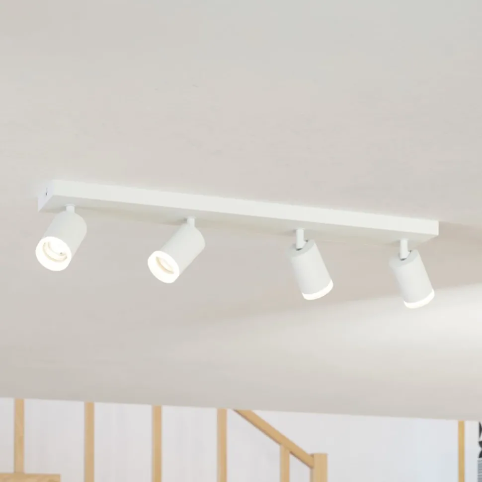 EGLO connect Smart LED-spot Melitello-Z, 4 lyskilder, hvid