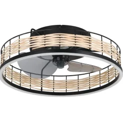 EGLO Frana LED-loftlampe med ventilator