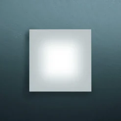 Ekstra flad SOLE LED-væglampe, 12 cm