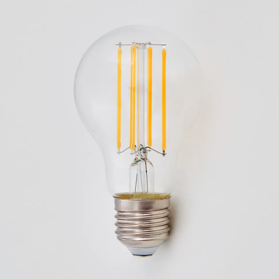 E27 LED-filament 7 W 806lm 2.700 K klar, 3 stk