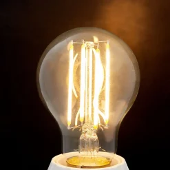 E27 LED-filament 7 W 806lm 2.700 K klar, 3 stk