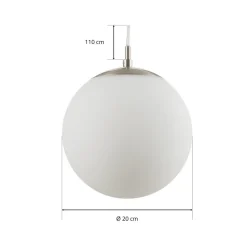 Elegant Rondo pendellampe 20 cm