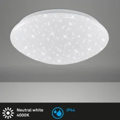 Elipso stjernehimmel LED-loftlampe IP44 4.000 K