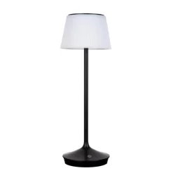 Emmi LED-bordlampe, solcelle, CCT, opladelig, sort