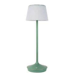 Emmi LED-bordlampe, solcelle, CCT, opladelig, grøn