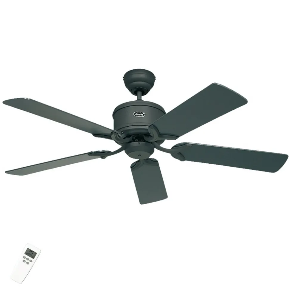 Energibespar. loftsventilat. Eco Elements,grå-sort