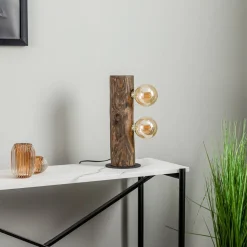 Envostar Beam bordlampe, 2 lyskilder, mørk fyr