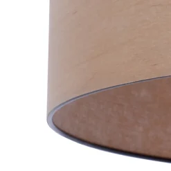Envostar bordlampe i finér, enkelt Ø 25 cm