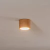 Envostar Ernest Downlight GX53 i træ, rund