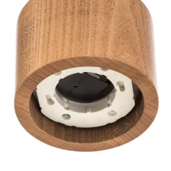 Envostar Ernest Downlight GX53 i træ, rund